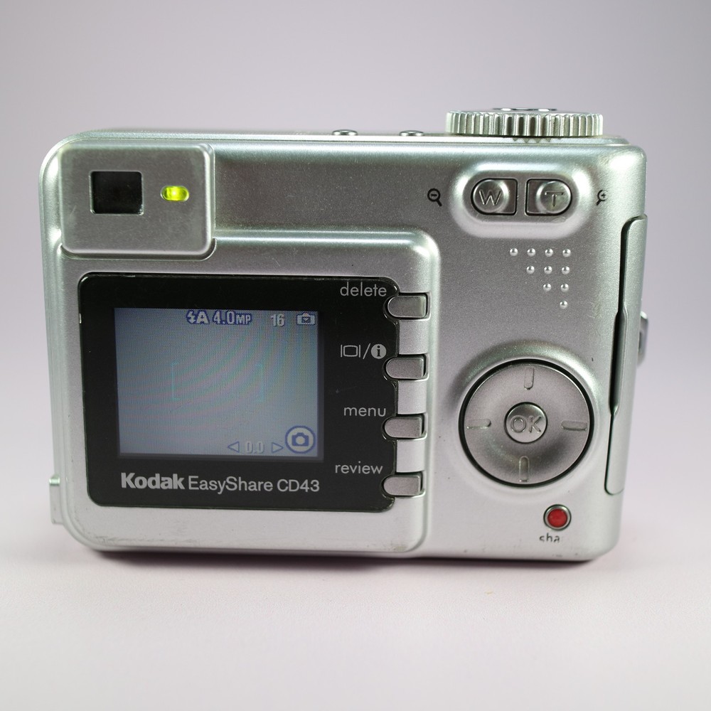 Kodak Digital Camera EasyShare CD43 4.0MP Silver Tested