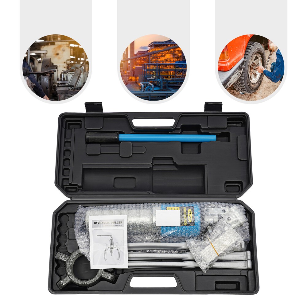 Hydraulic Gear Puller Set Wheel Bearing Puller 20 Ton Pulling Separator YL-20