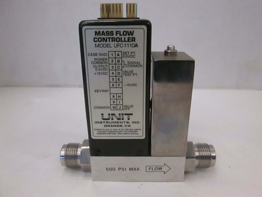 Unit UFC-1110A, Mass Flow Controller, 30 SLM, H2, Used