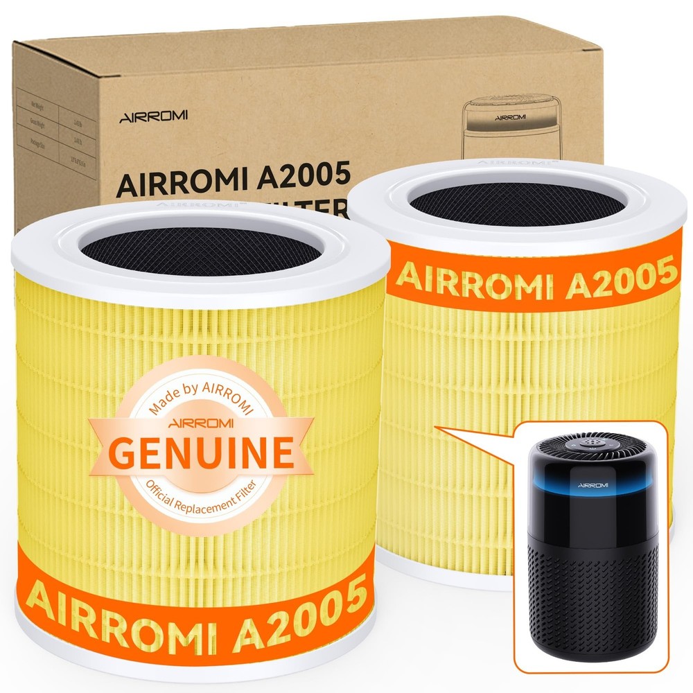 A2005 Yellow Pets Filter 2pack A2005 pets filter 2 pack