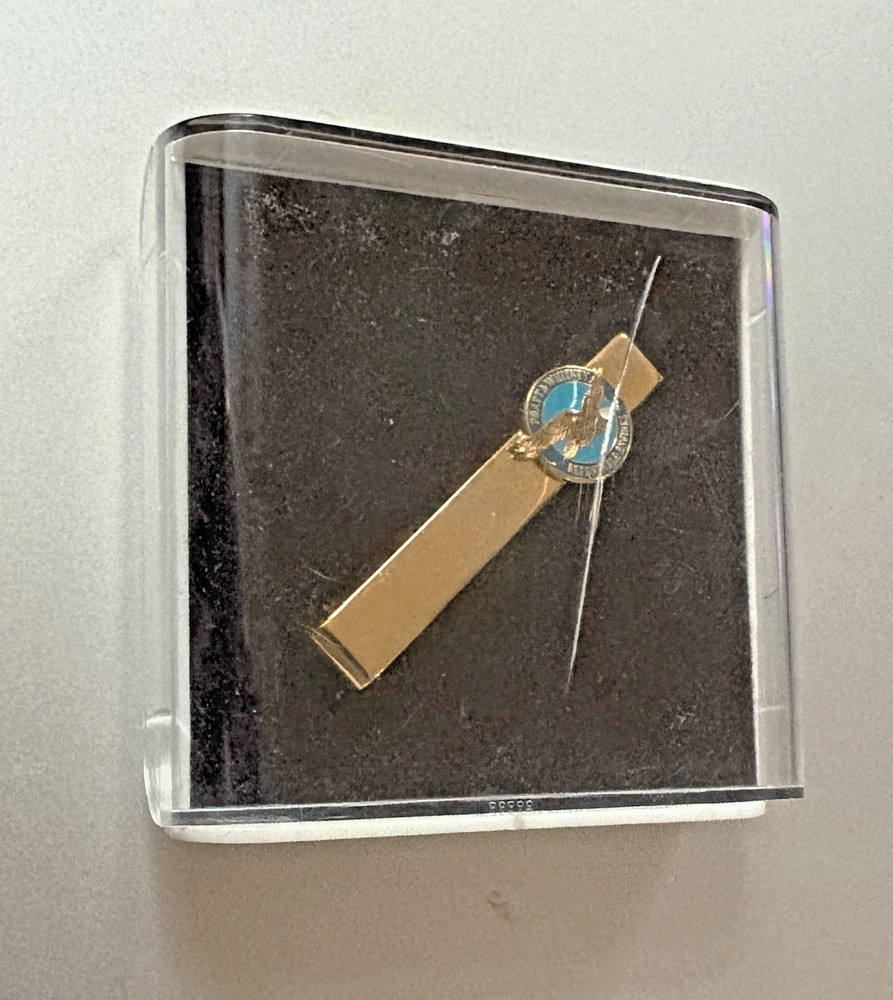 Vtg PRATT & WHITNEY TIE BAR or CLIP