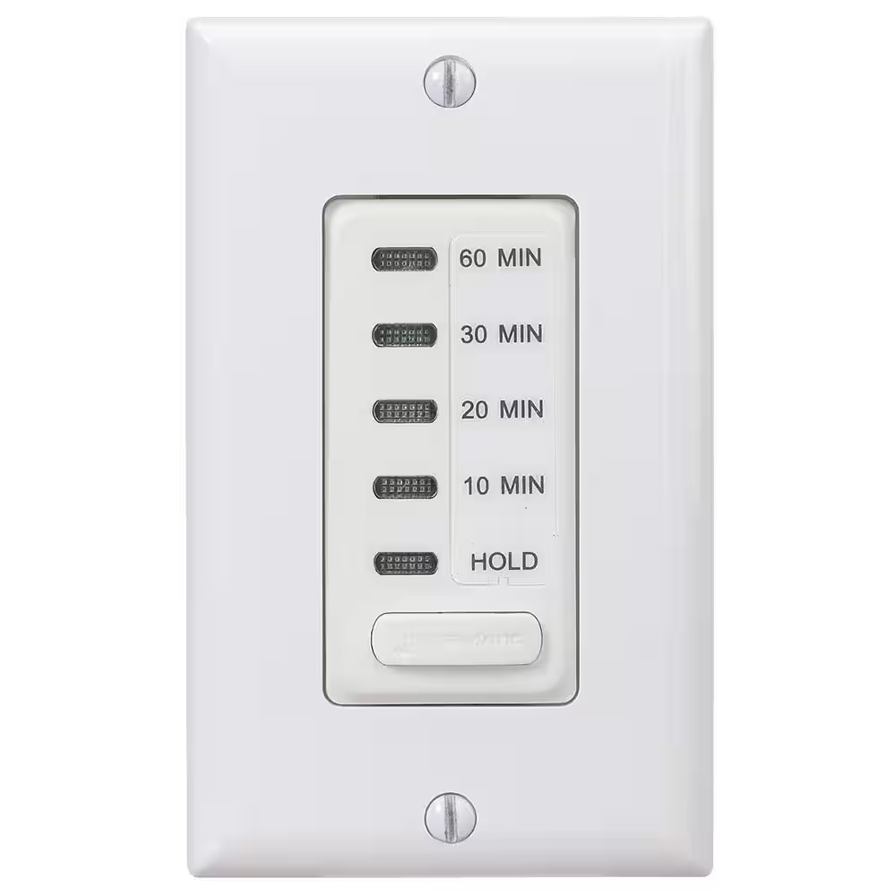 15 Amp In-Wall Digital Auto Shut-Off Timer