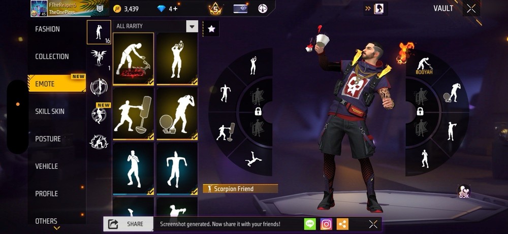 Free Fire Account $300+ Spent