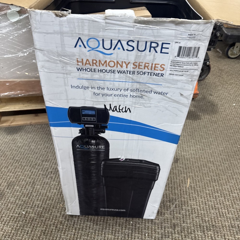 Aquasure Harmony Series Brine Tank See Photos