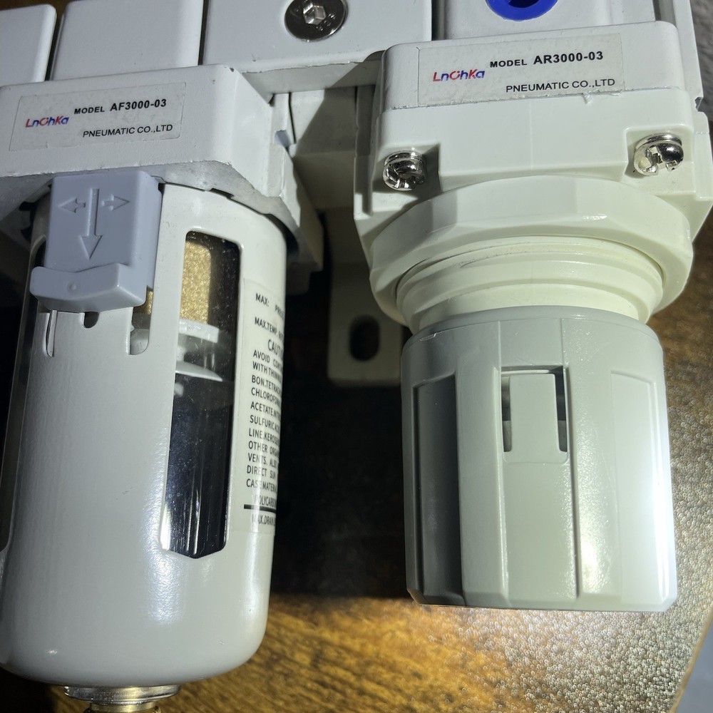 L Air Compressor Filter Regulator Lubricator Set AR3000 AF3000 Pneumatic