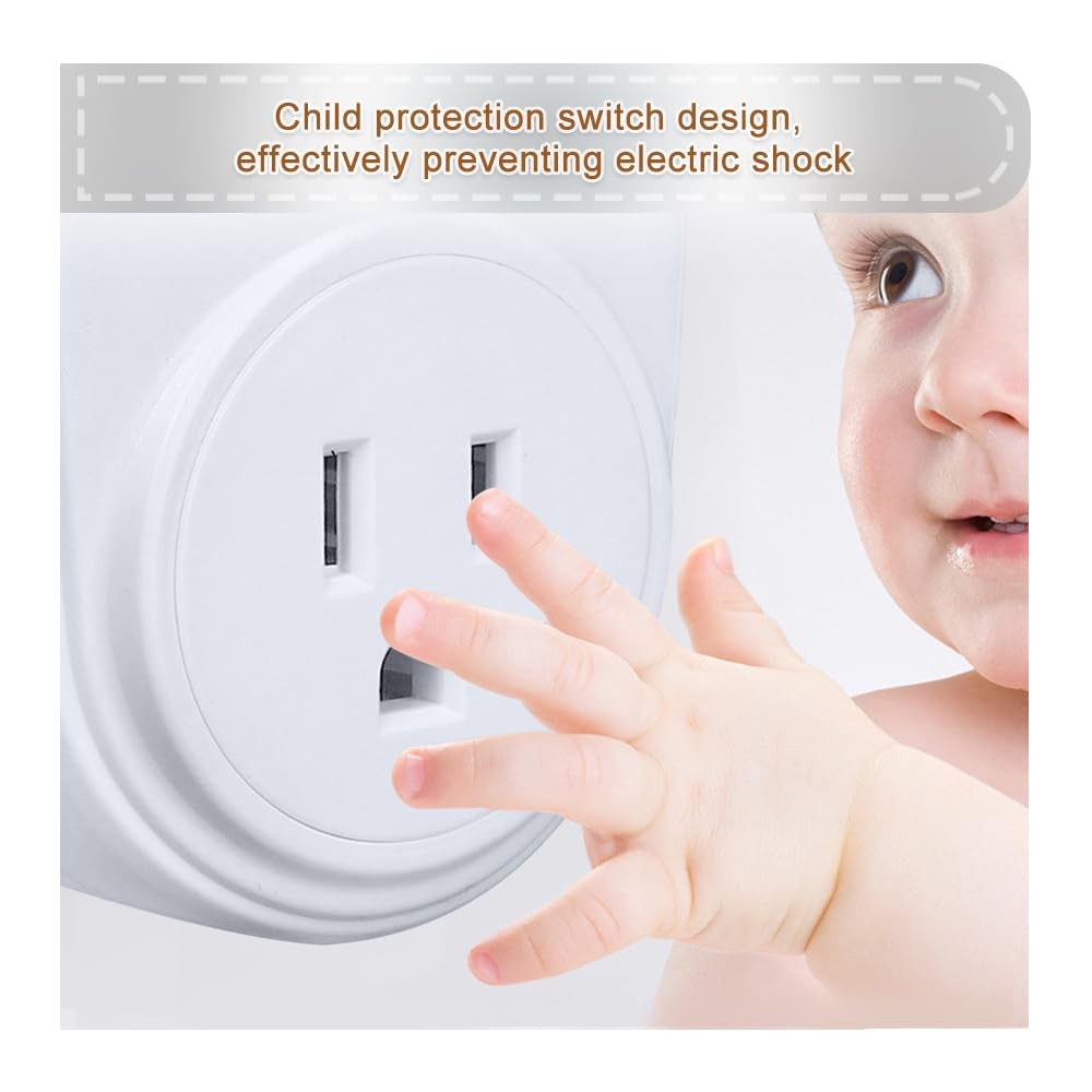 ZORZA 4Pcs Motion Sensor Switch Plug in Motion Sensor Light Socket 120V/60HZ ...