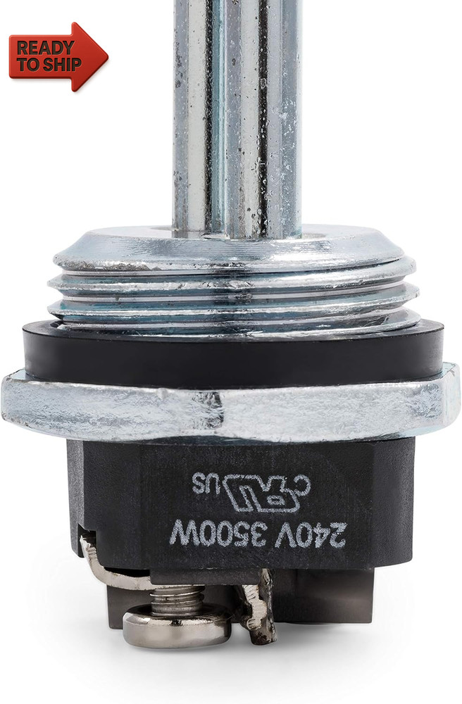 Camco 02282/02283 3500W 240V Screw-In Water Heater Element - High Watt Density,