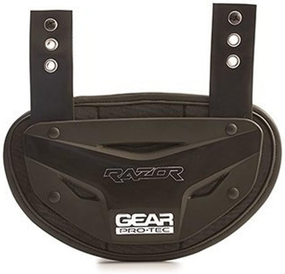 Razor Back Plate, Small Black