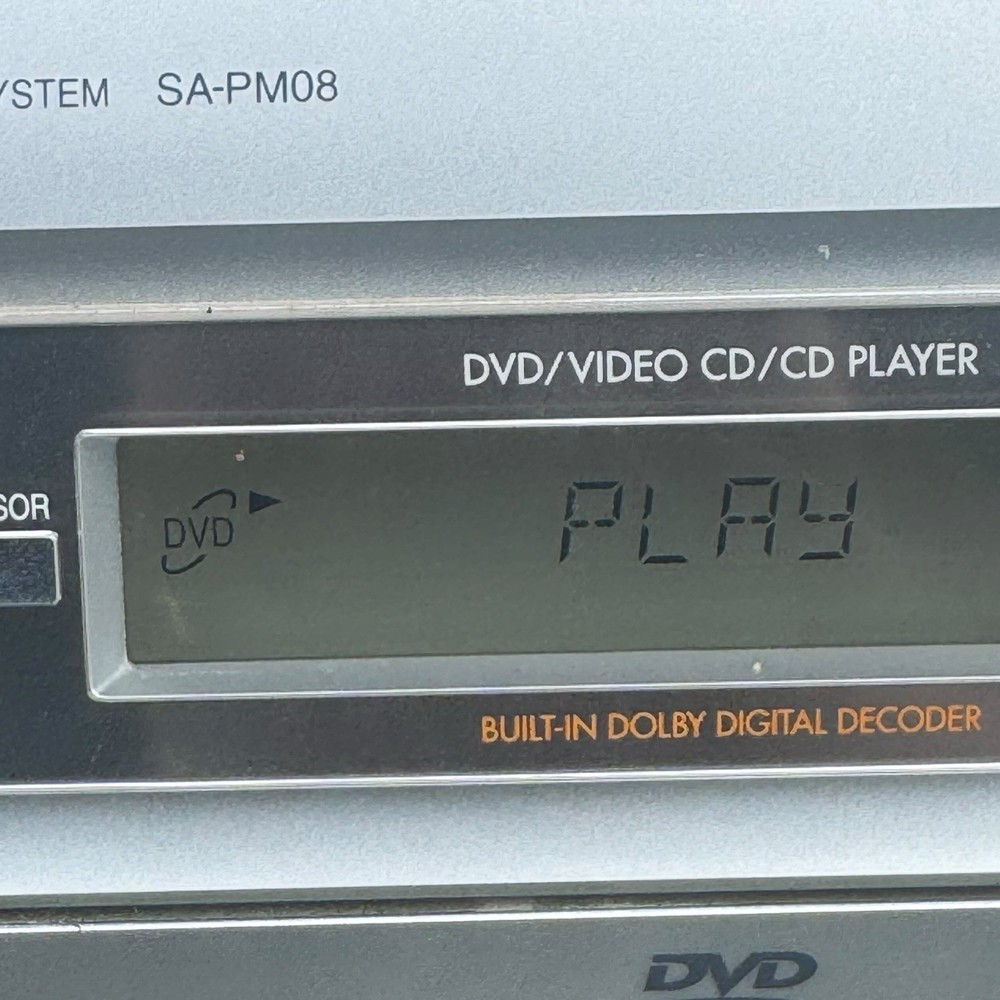 Panasonic SA-PM08 DVD Stereo System Silver