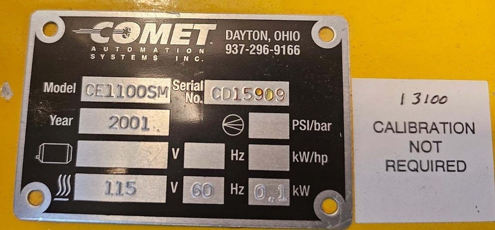 Comet Color-Exact 1100 SM-D Volumetric Feeder w/ Controller & Fasti ERD Dryer ++