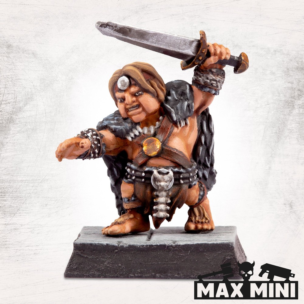 MaxMini BNIB Traditional Halfling Adventurers