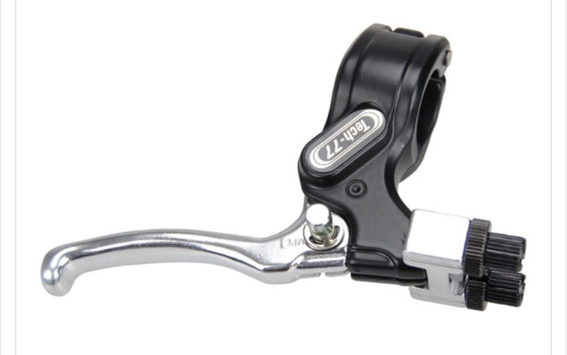 Dia-Compe Tech 77 Right Hand Double Pull Brake Lever - Black Dual Cable Adaptive