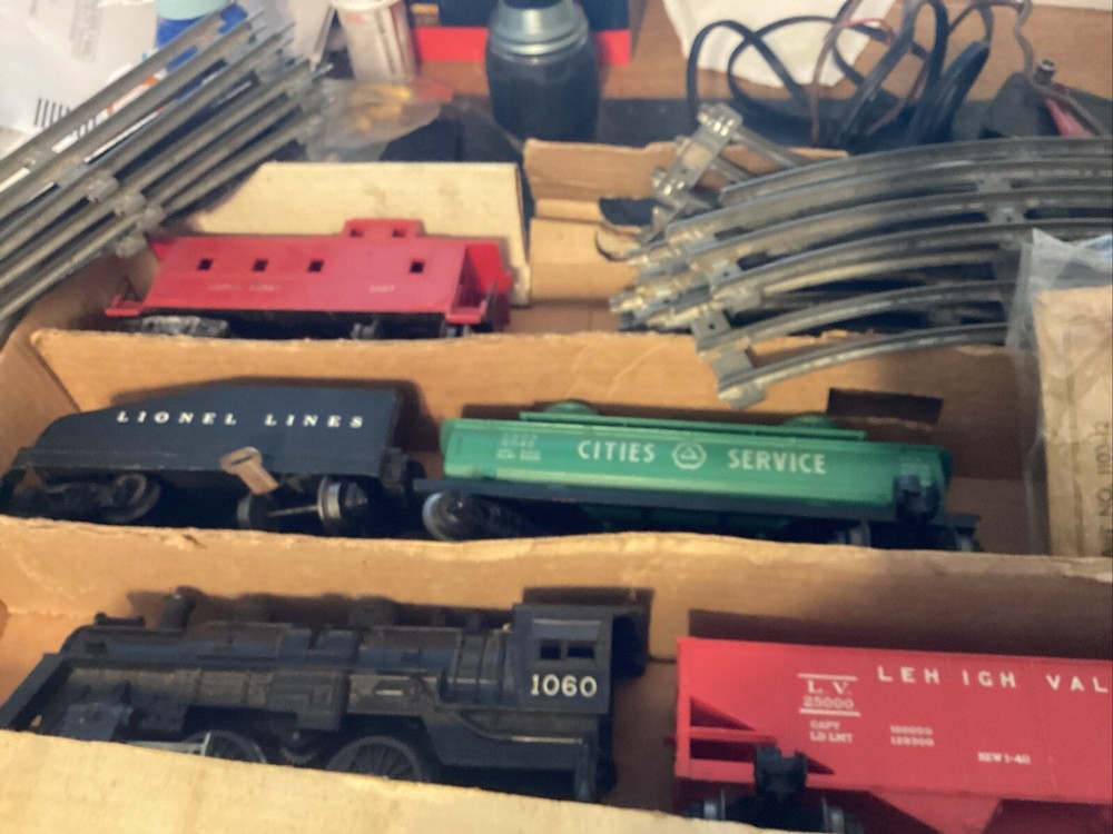 Lionel Train Set Steam Freight No. X-681 Untested; Appears Complete