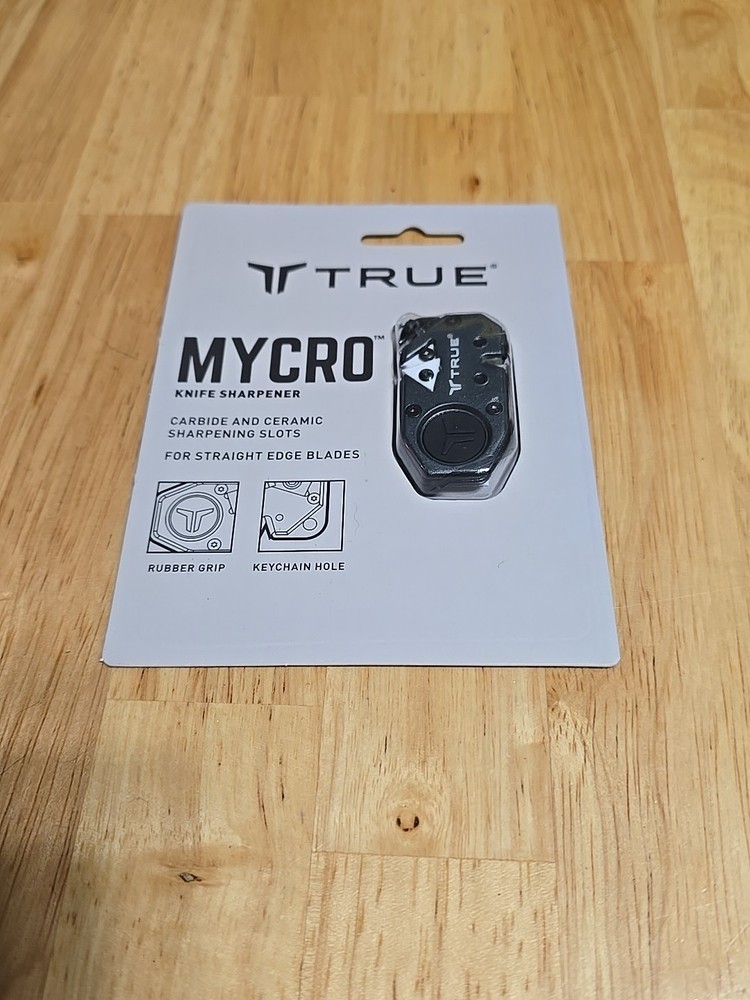 True Mycro Compact Knife Sharpener with Carbide and Ceramic Slots