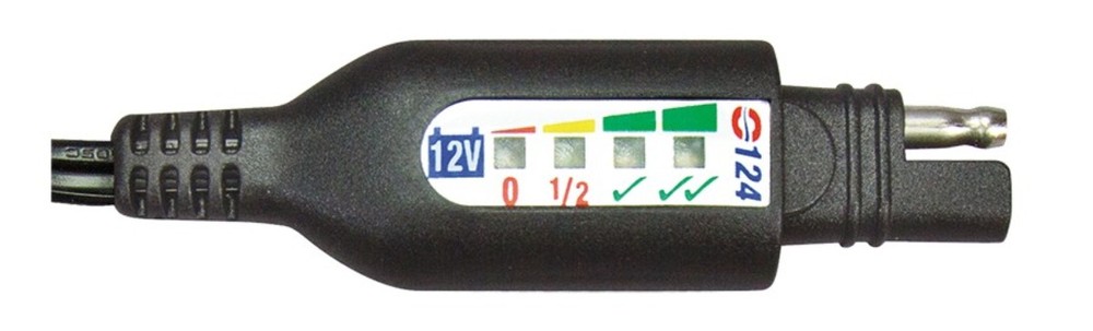 Tecmate OptiMate Permanent Power Lead w/Battery/Charge Status (O-124)