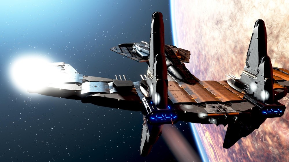 Stargate O'Neill Class Destroyer 3d Resin Print 8.5"