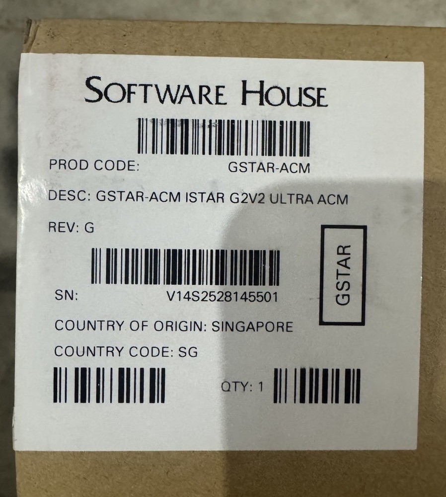 Software House GSTAR-ACM iSTAR G2V2 Ultra ACM Board