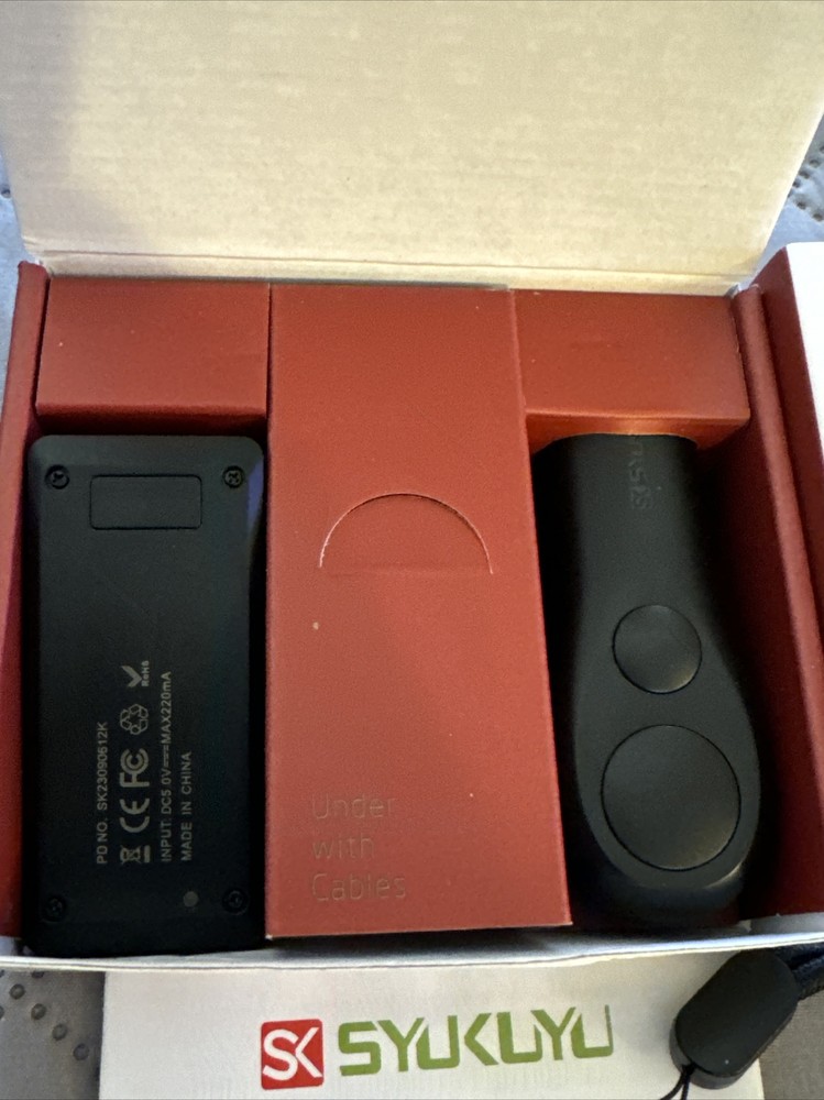 Syukuyu RF Remote Control Page Turner for Kindle/Tablet/e-Book Reader