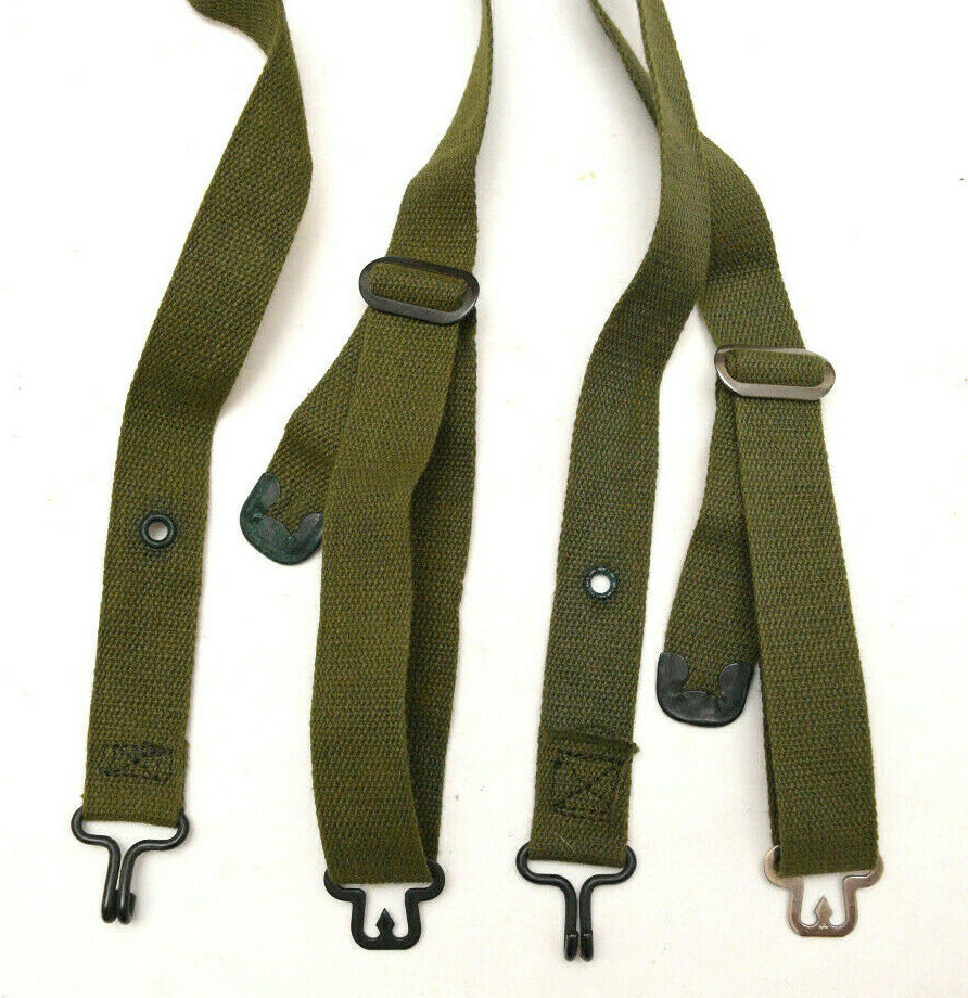 USGI AN/PRC-25 Radio Headset Canvas Straps 2 Pack