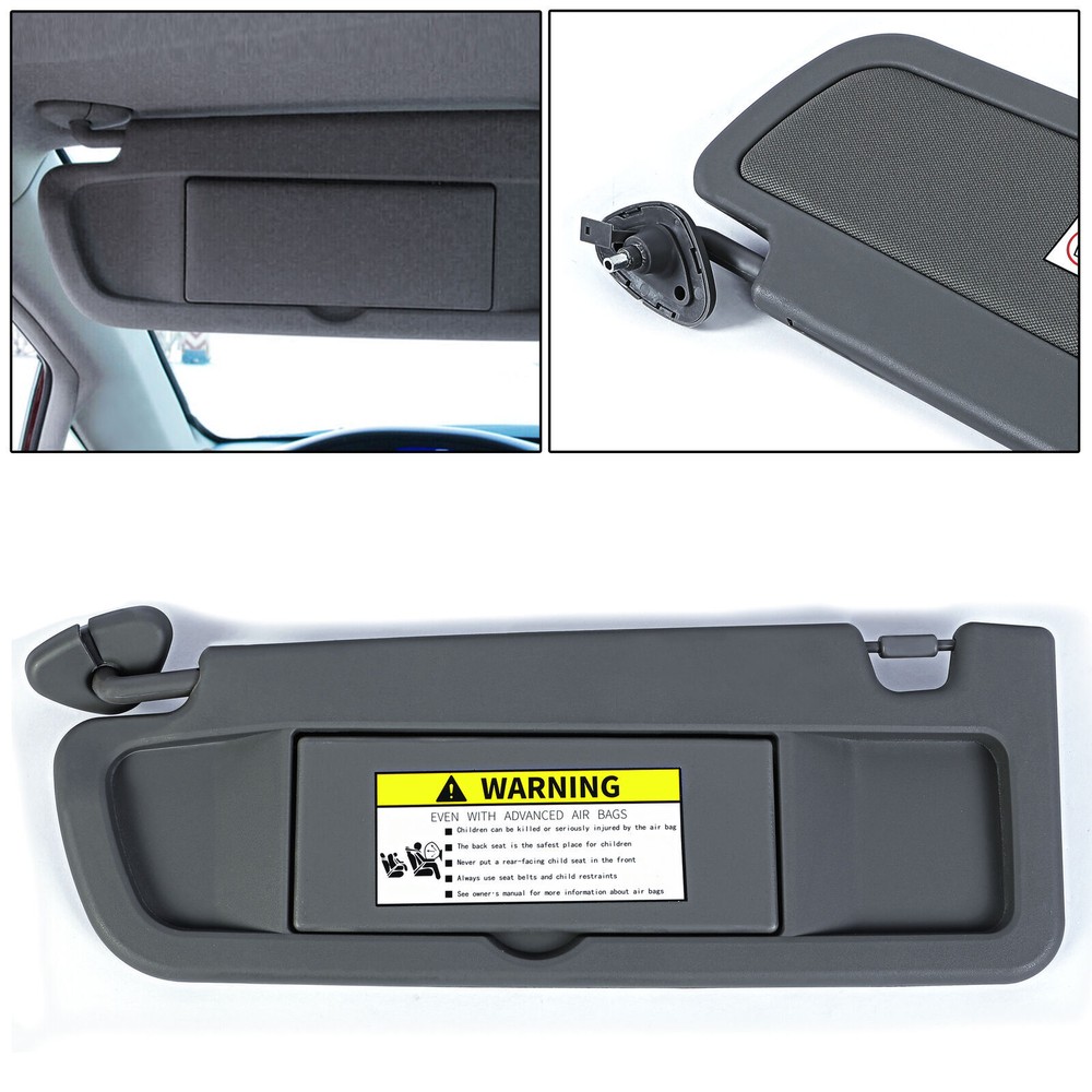 Driver Side Left Sun Visor For Honda Civic 2006 2007 2008 2009 2010 2011