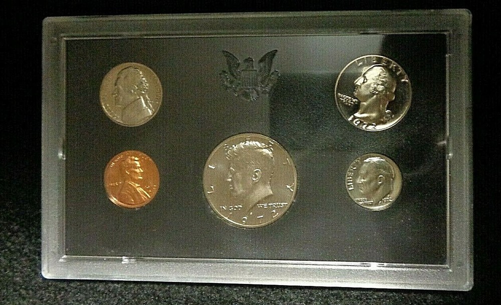 1972-S U.S. Mint Proof Set With Box