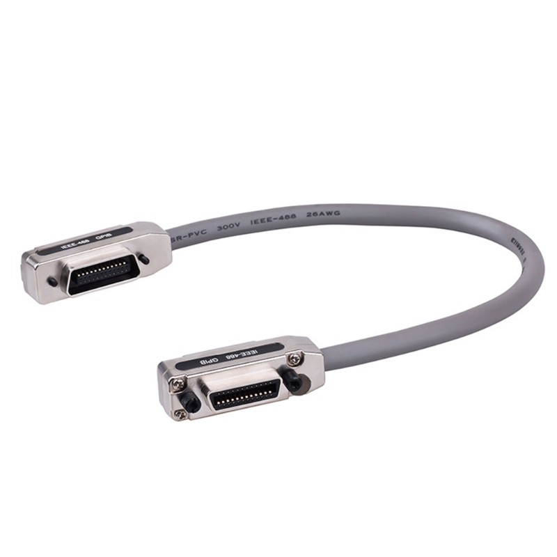 Industrial IEEE488 GPIB Interfaces Cable with Secure Connection Multiple Length