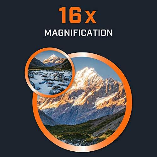 Bushnell Poweview 2 Black Binoculars Durable Lightweight Easy Grip Sharp Focus