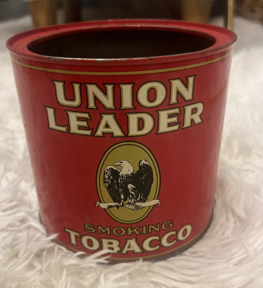 Union Leader Vintage Red Tin