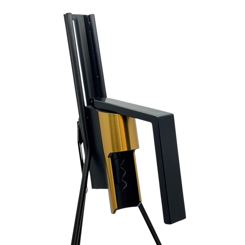 Rabbit Black Brass Tabletop Corkscrew Puller Barware