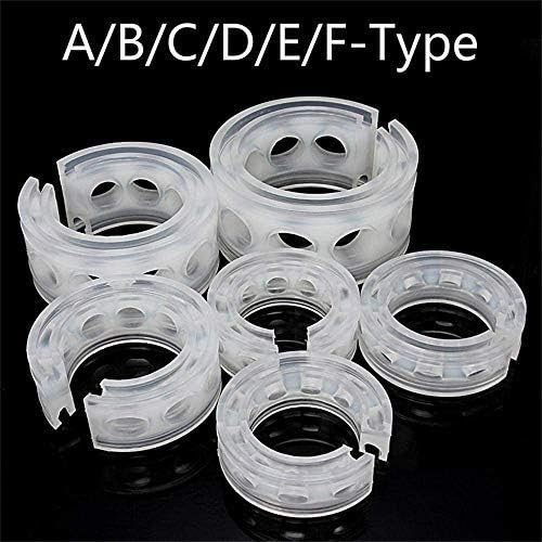 2Pcs Universal Car Shock Absorber Spring Bumper Power Auto Buffers D Type