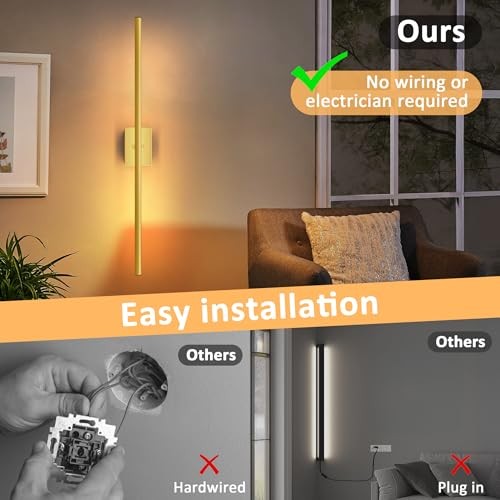 Battery Operated Wall Sconces with Remote Control,Wall Sconces Wall Decor Set