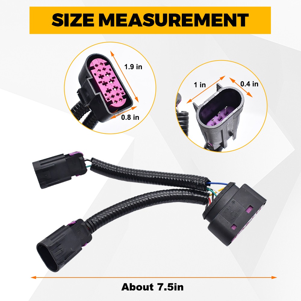 2X Projector Headlight Conversion Harness for Dodge Ram 1500 2500 3500 09-18