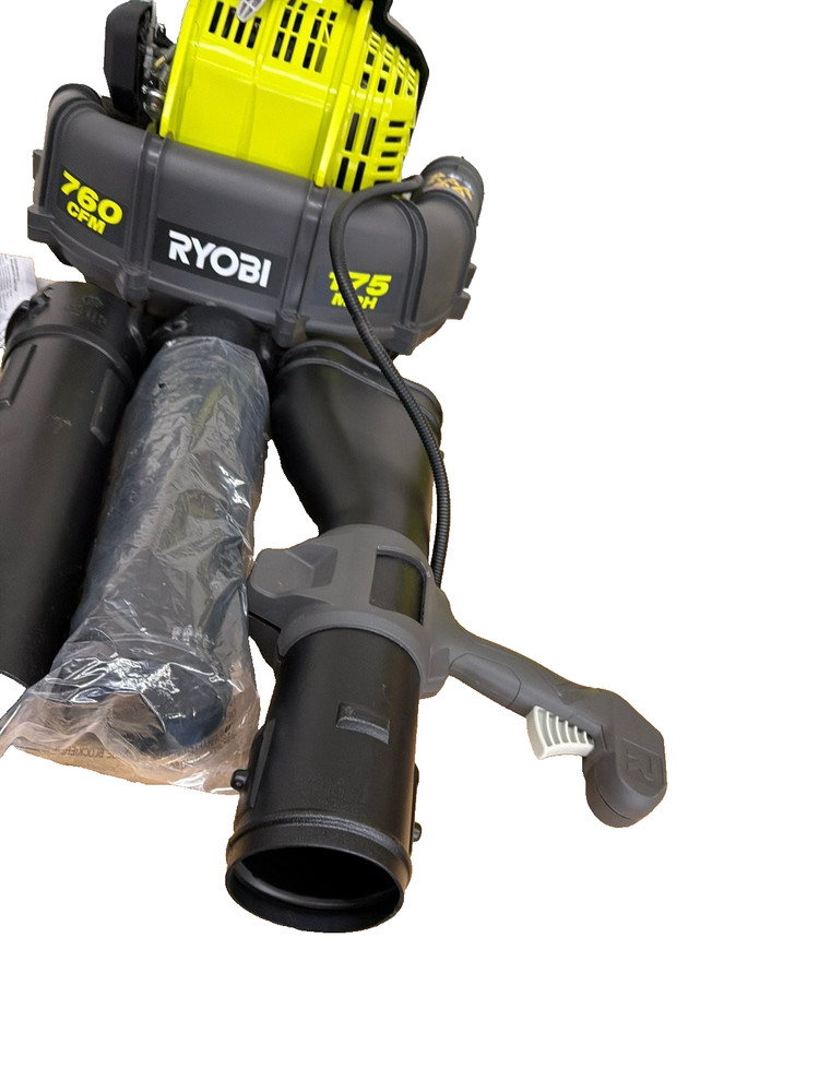 RYOBI 175 MPH 760 CFM 38cc Gas Backpack Leaf Blower
