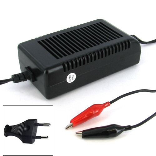 12V 3A SLA Battery Charger - LC1-12-3A-EU (EU Plug Version)
