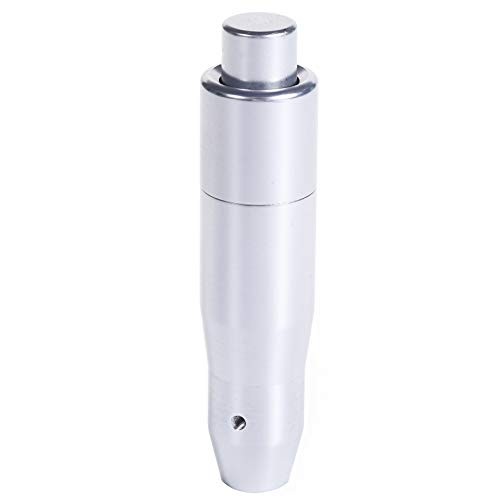 5" Long Weighted Gear Stick Shift Handle Automatic Push Button Shifter Silver