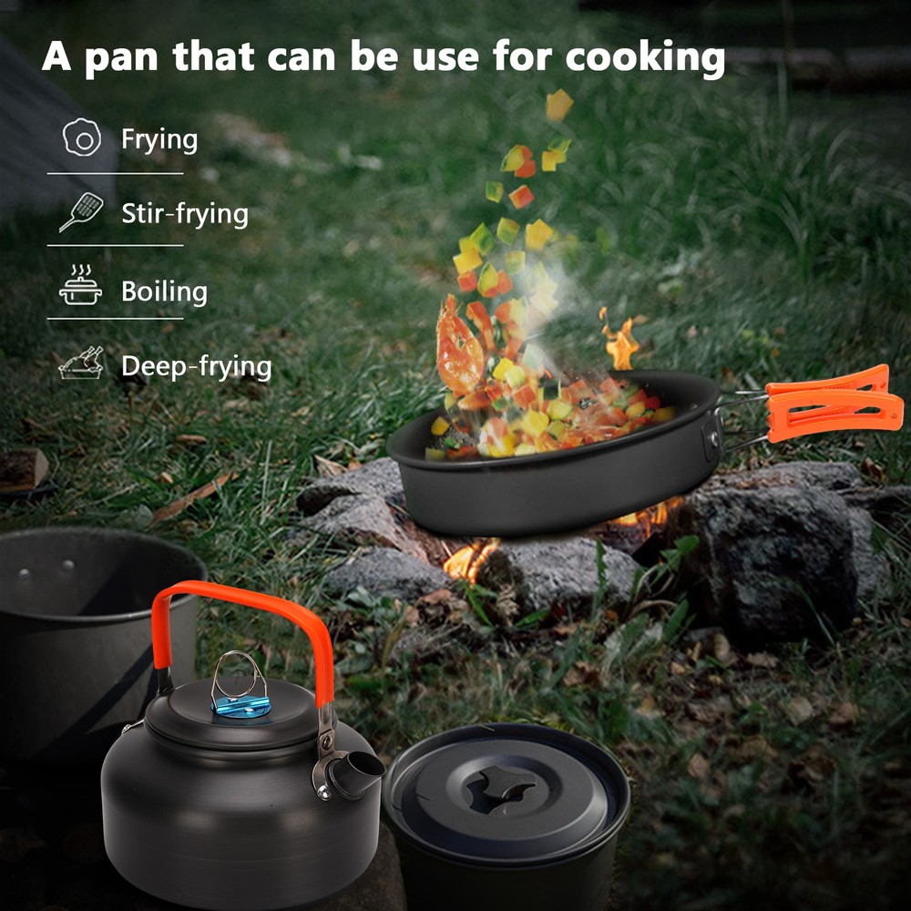 Portable 4-Person Camping Cookware Set SSBU
