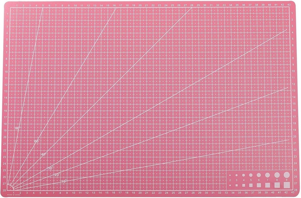 A3 Double Side Craft Cutting Mat Board Sewing Pad Artist Carving Tools