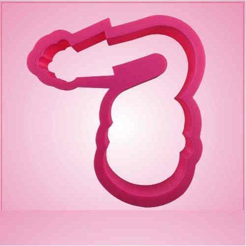 Pink Fire Hose In Use Cookie Cutter