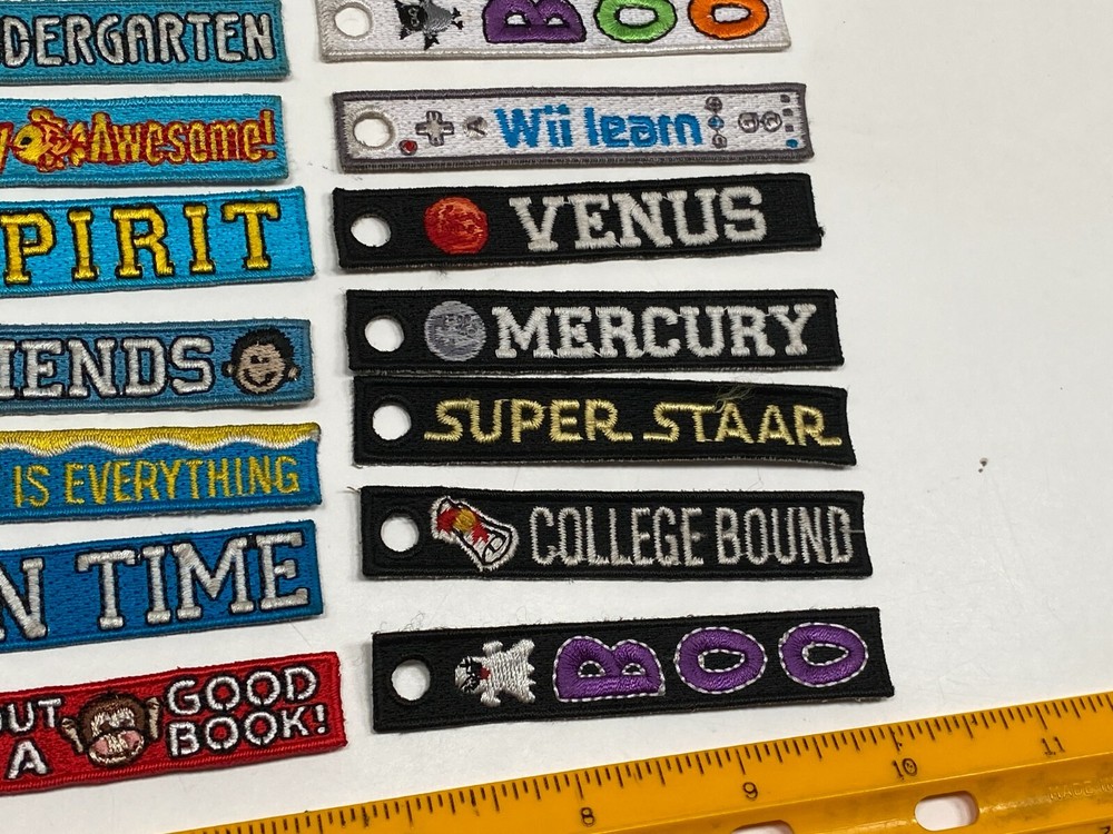 48 Teacher Student Principal Backpack Zipper Pull Swag School