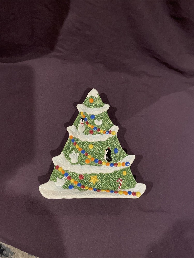 Christmas Tree Candy Dish dish Cooks Club