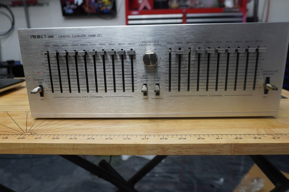 *Vintage* Project One Graphic Equalizer Mark 150 - WORKS! RARE!