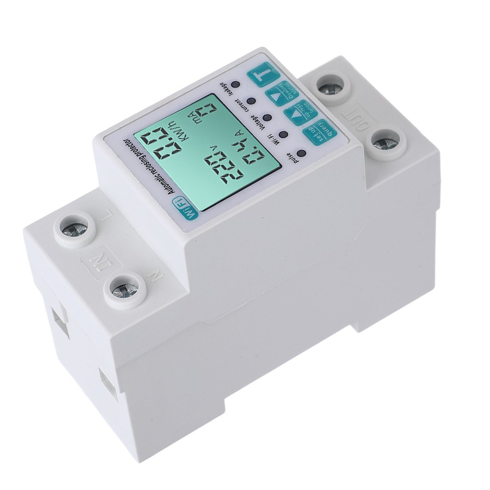 Smart Energy Meter LCD Display Remote Control Timer For Home Use Trending