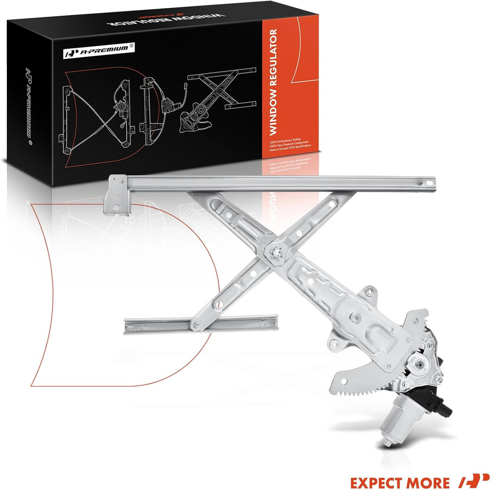 2012-2015 Honda Civic Front Left Driver Side Window Regulator–Compatible Replace