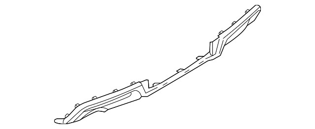 Genuine Ford Valance Panel FB5Z-17K835-BB