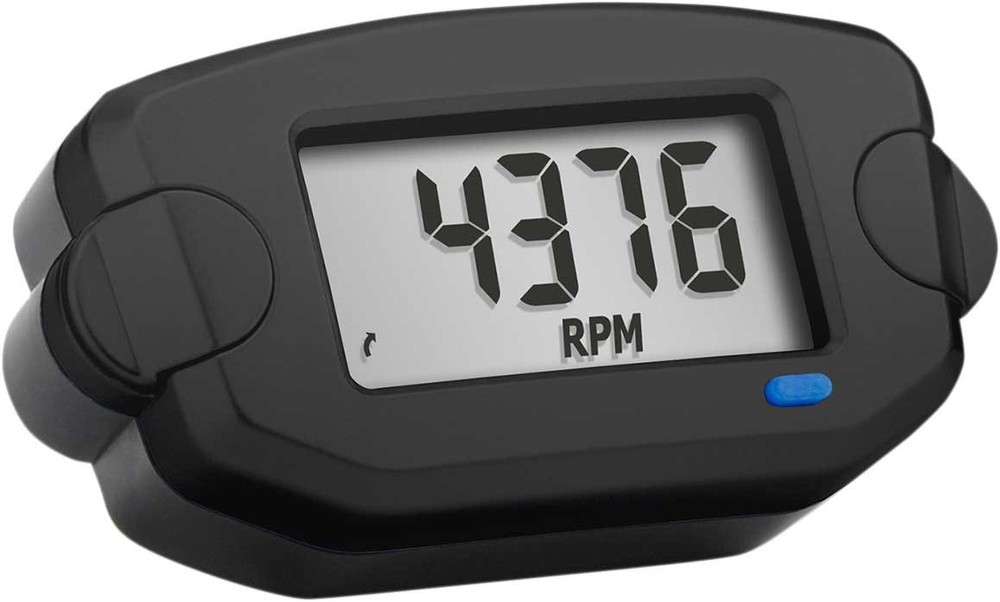 Trail Tech TTO Tach/Hour Meter - Black - 742AOO