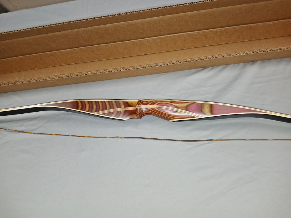 CHARRON ARCHERY - CUSTOM LONGBOW 64"AMO @ 41#