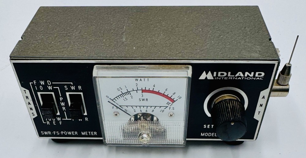 MIDLAND SWR-FS POWER METER 23-134