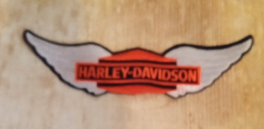 Vintage Original 12" Harley-Davidson Patch