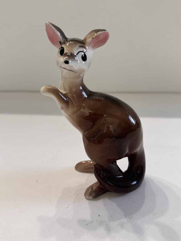 Vintage Kangaroo Figurine Made in Japan