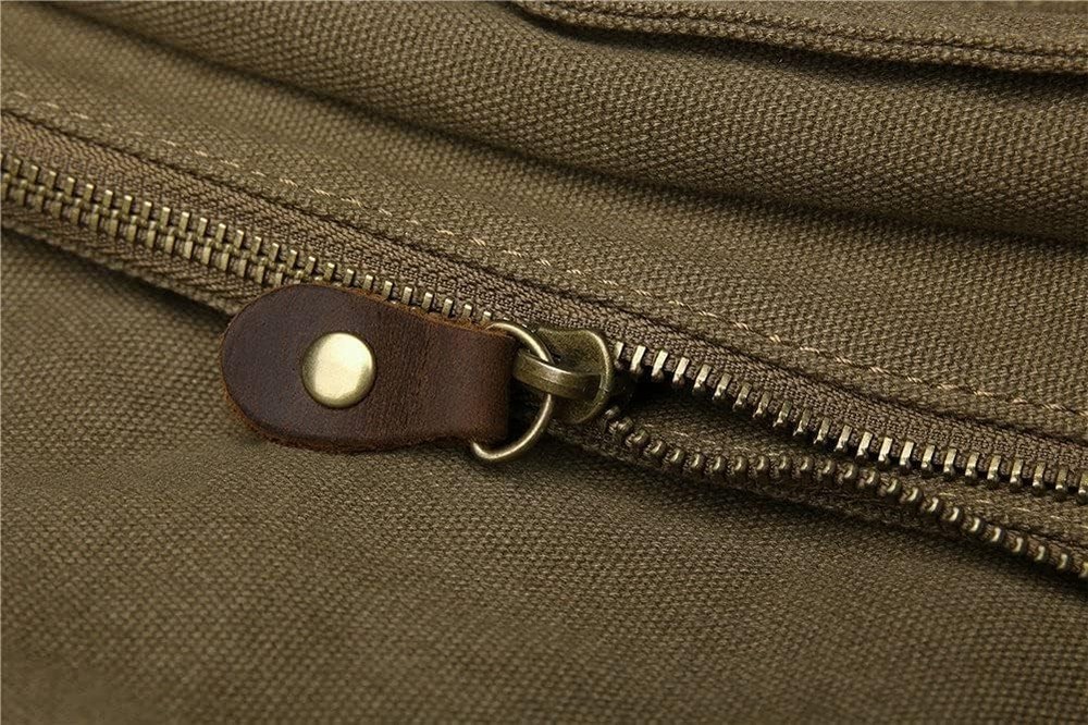 Vintage Military Canvas Messenger Bag